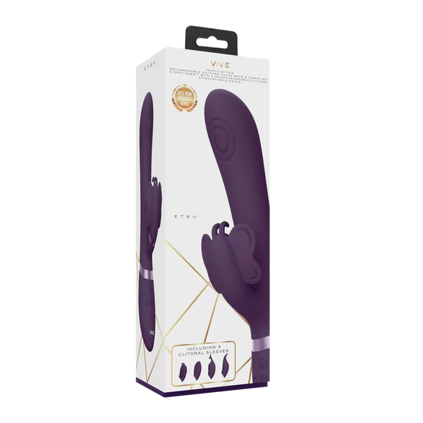Etsu Rabbit con Pulsazione e 4 testine intercambiabili