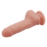 Fallo Realistico Super Morbido con Ventosa e Testicoli 19 cm, 16 cm penetrabili Ø max. 4 cm