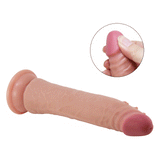 Fallo Scappellabile Bendable Con Ventosa 21 cm