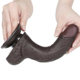 Fallo Scappellabile come un pene vero 7.5″ Nero