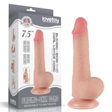 Fallo Scappellabile come un pene vero - 7.5″ Rosa Carne