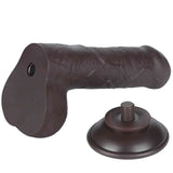 Fallo Scappellabile come un pene vero 7″ - Nero