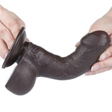 Fallo Scappellabile come un pene vero 7″ - Nero