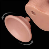 Fallo Scappellabile come un pene vero 7″ - Rosa Carne