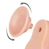 Fallo Scappellabile come un pene vero 8.5″ - Rosa Carne