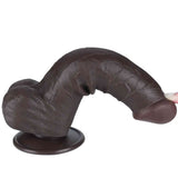 Fallo Scappellabile come un pene vero - Nero 8″