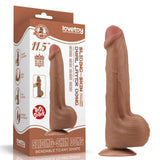 Fallo Super Realistico con Pelle Scorrevole - 11.5″ Mulatto