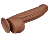 Fallo Super Realistico con Pelle Scorrevole - 12″ Mulatto 31 cm Ø 6.2 cm