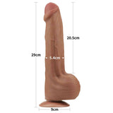 Fallo Super Realistico con Pelle Scorrevole - 11.5″ Mulatto