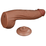 Fallo Super Realistico con Pelle Scorrevole - 12″ Mulatto 31 cm Ø 6.2 cm