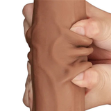 Fallo Super Realistico con Pelle Scorrevole - 11.5″ Mulatto