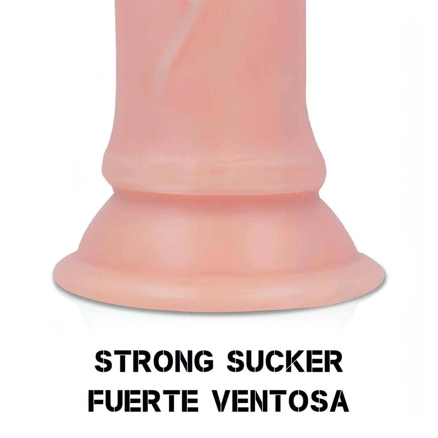 Super Realistic phallus that can be removed with suction cup - 21.6 cm Ø 4 cm