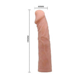 Fallo indossabile con imbracatura resistente 19 cm Ø 4 cm
