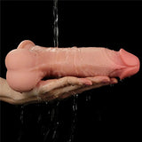 Fallo realistico con pelle scorrevole come un membro vero - 7.8″, Rosa Carne