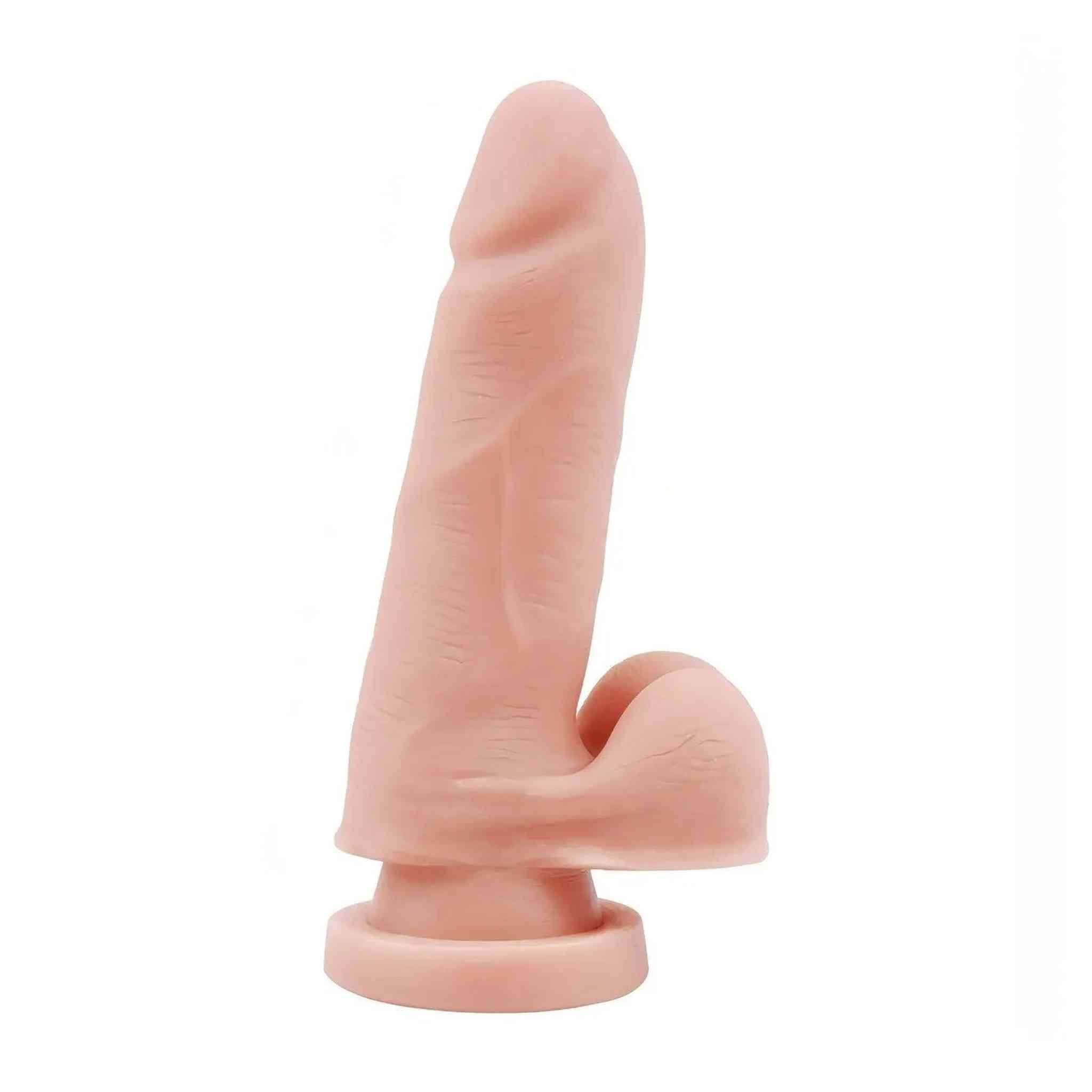 Fallo realistico con ventosa 15 cm - Rosa Carne