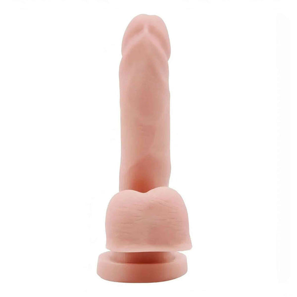 Fallo realistico con ventosa 15 cm - Rosa Carne