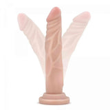 Fallo realistico con ventosa senza testicoli - 7.5″ Rosa Carne