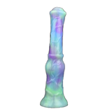 Fantasy Yellow Stallion Penis Silicone Dildo For Woman