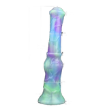 Fantasy Yellow Stallion Penis Silicone Dildo For Woman
