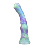 Fantasy Yellow Stallion Penis Silicone Dildo For Woman