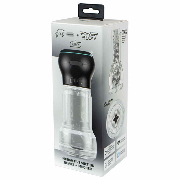 Feel Pocket Stroker Crystal + PowerBlow