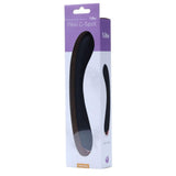 Confezione Vibe Flexi G-Spot nera scatola viola trasparente logo Sins Factory