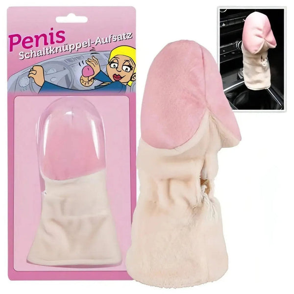 Fodero a forma di pene per pomello auto