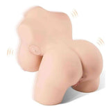 Torso femminile Frieda posizione accovacciata posteriore con linee vibrazione