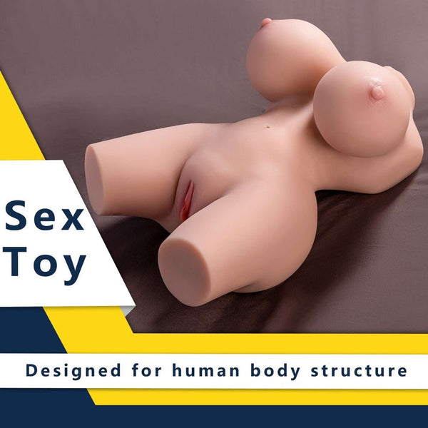 Torso sessuale Frieda design ergonomico anatomia umana vista laterale