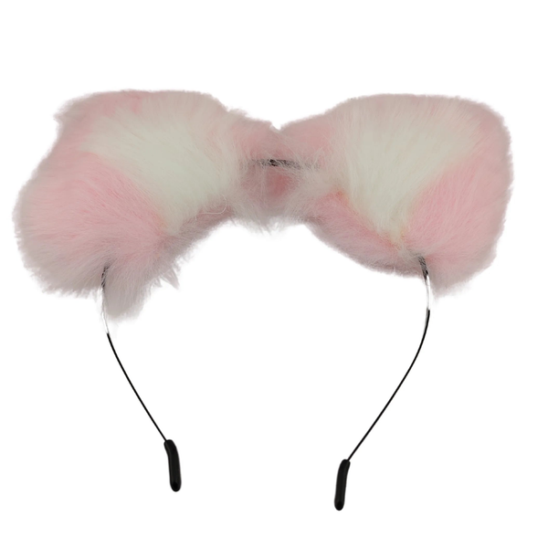 Frontino Orecchie Sweet Bunny Pink & White