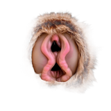 Furry Pussy Vaginal toy, Animal Design Male Masturbators