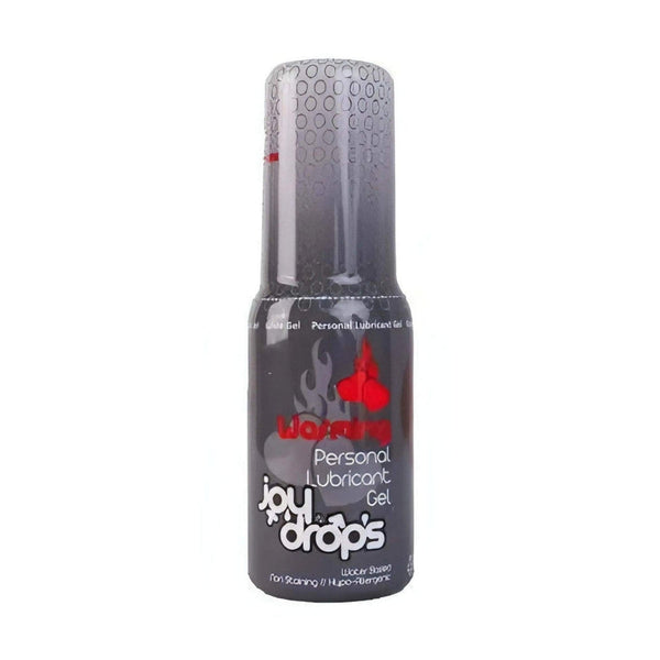 Gel lubrificante riscaldante a base acquosa JoyDrops 100ml con effetto caldo e formula ipoallergenica