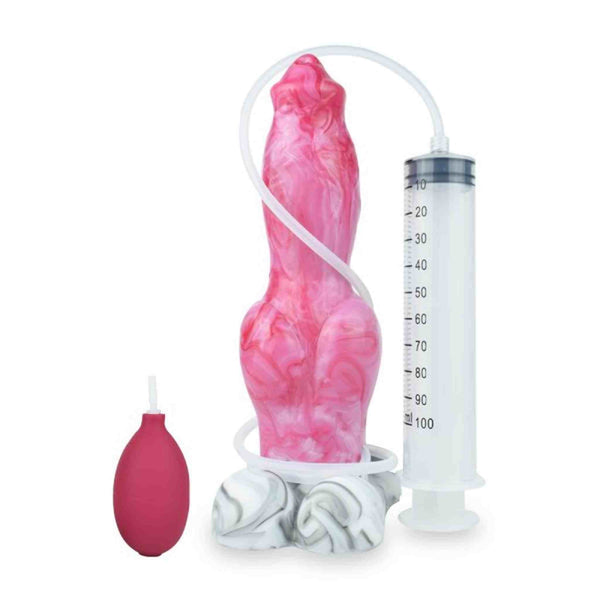 German Shepherd Squirting Dildo