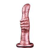Giant Dildo Like Gesture Liquid Silicone Dildo Women Vaginal Massage Masturbator