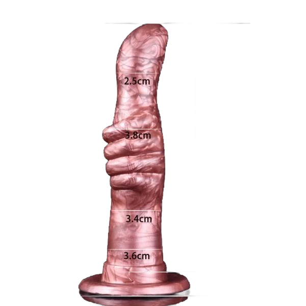 Giant Dildo Like Gesture Liquid Silicone Dildo Women Vaginal Massage Masturbator