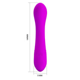 Gloria Vibratore Ricaricabile in Silicone per Stimolazione Punto G