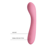 Gloria Vibratore Ricaricabile in Silicone per Stimolazione Punto G