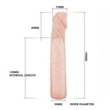 Guaina Realistica 19 cm Ø 3.5 cm