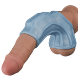 Guaina Vibrante Pene e Testicoli con Nervature