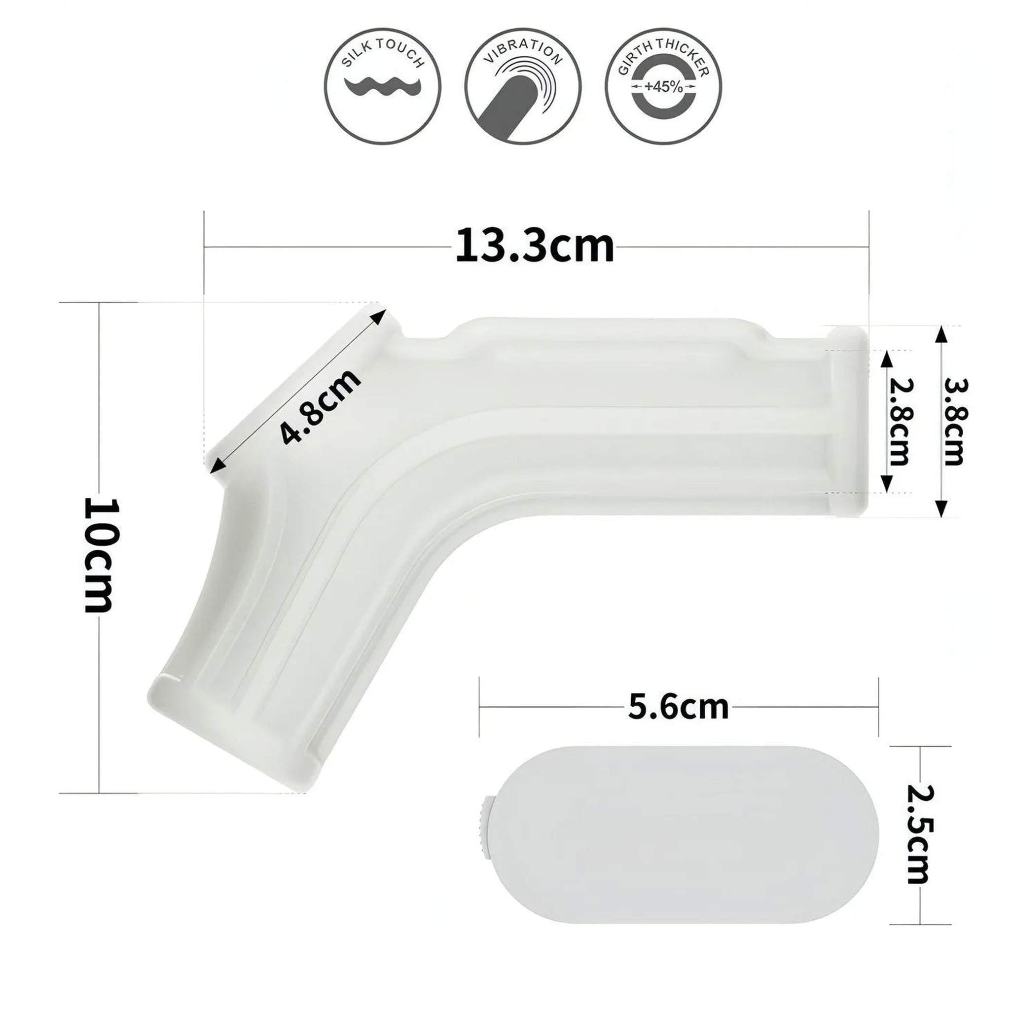 Guaina Vibrante Pene e Testicoli con Nervature