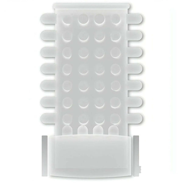 Guaina vibrante con texture stimolante - Trasparente