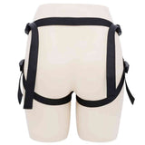 Harness Nero Per Falli Con Ventosa