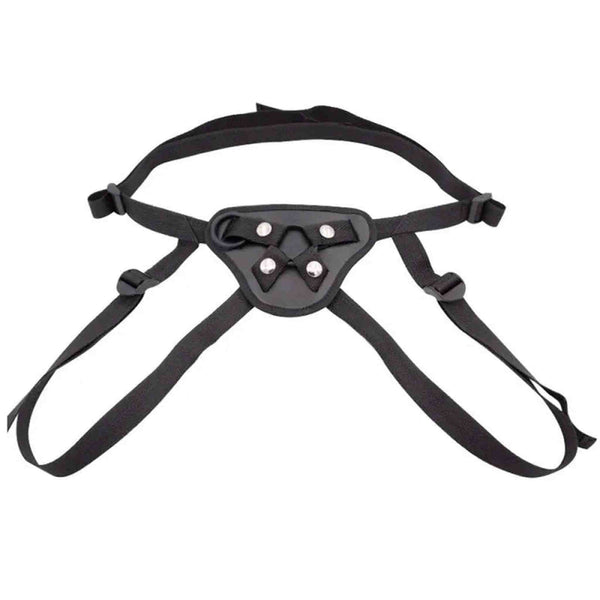 Harness Nero Per Falli Con Ventosa