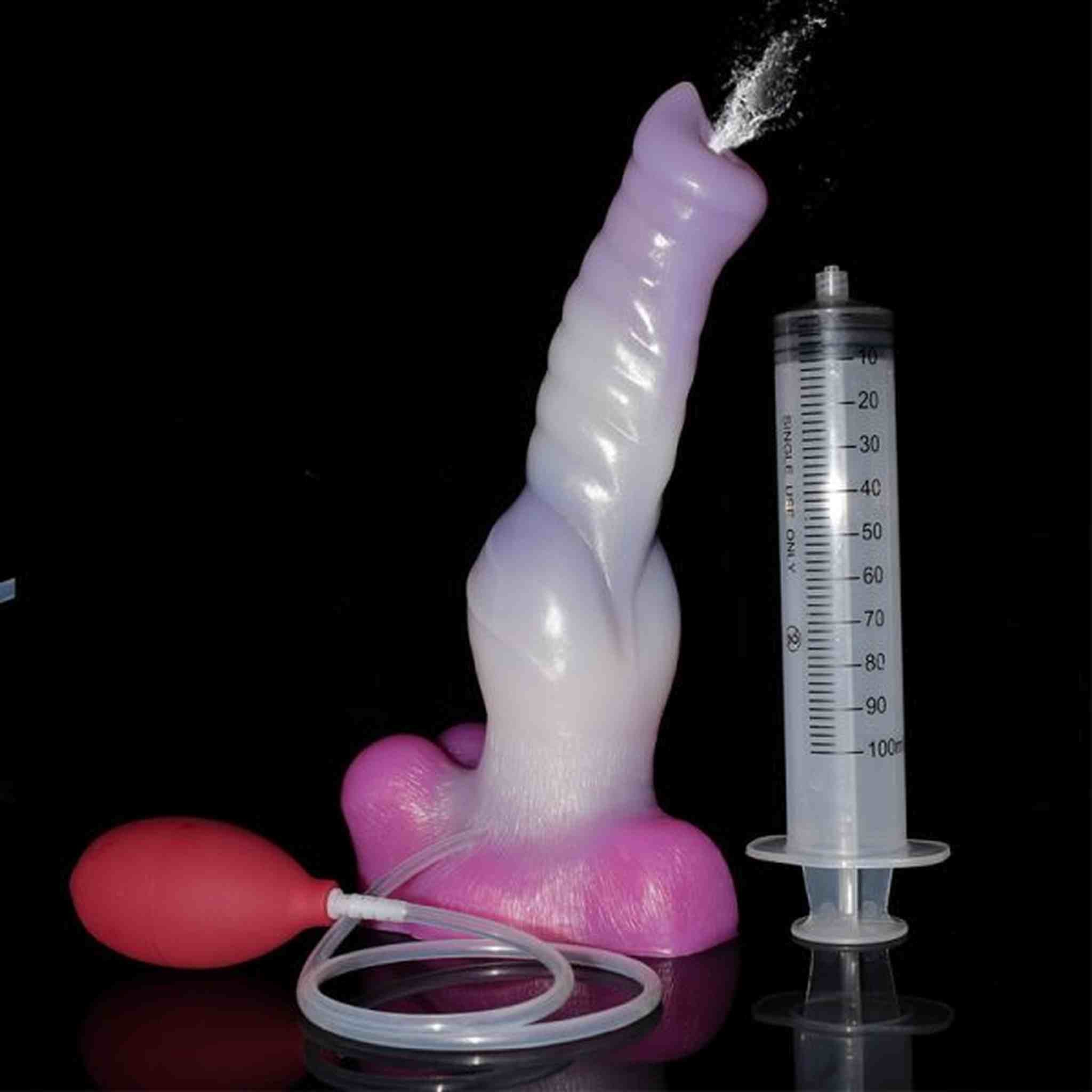 Hawk Werwolf Squirting Dildo