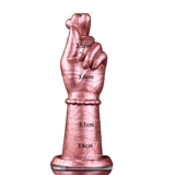 Heart-to-heart Gesture Big Dildo Soft Silicone Dildo For Women Vaginal Massage Masturbator