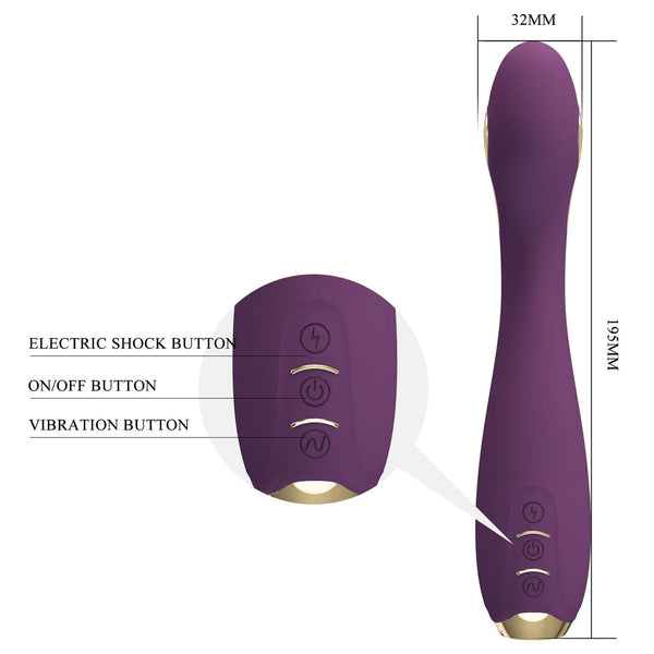 Hector Vibratore a Distanza con Vibrazione ed Electro Shock