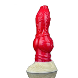 Hellfire Dog Monster Penis Fantasy Dildo Silicone Soft Dildo
