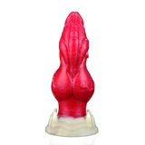 Hellfire Dog Penis Fantasy Monster Dildo Women Silicone Masturbator