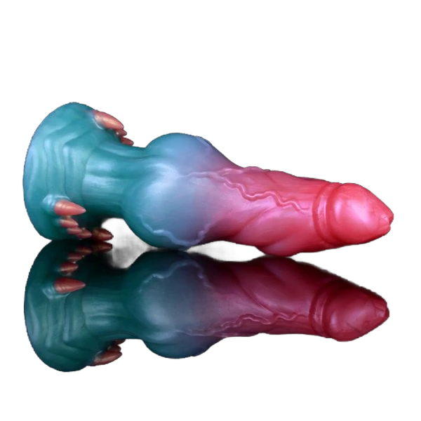 Hellfire Dog Penis Fantasy Monster Dildo Women Silicone Masturbator