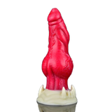 Hellfire Dog Penis Fantasy Monster Dildo Women Silicone Masturbator